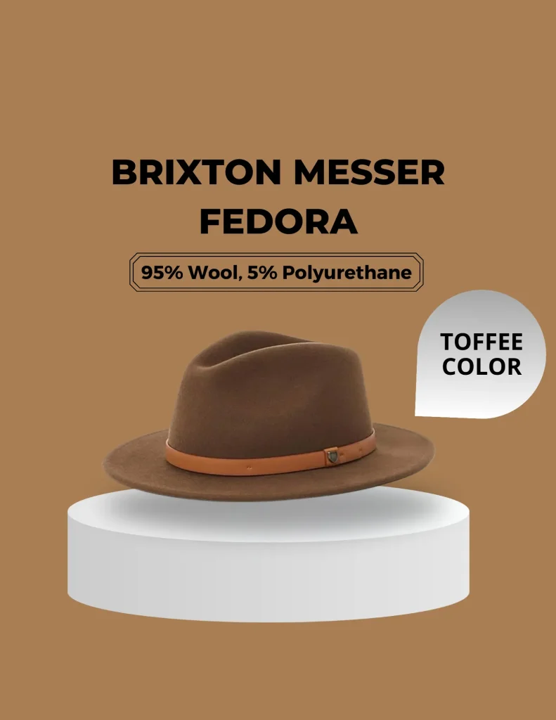 Brixton Messer Fedora hat