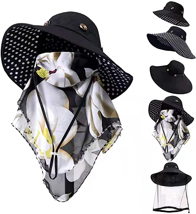 Sun protection hat for women