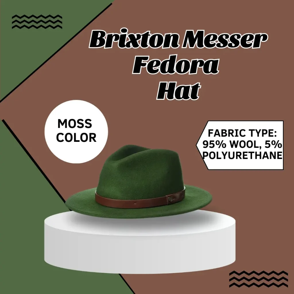 Brixton Messer Fedora Hat