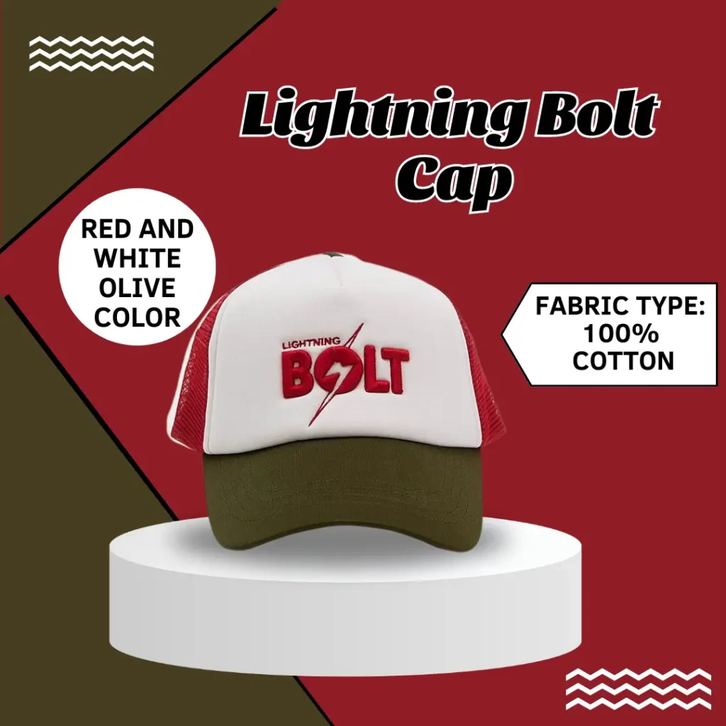 Lightning Bolt Cap