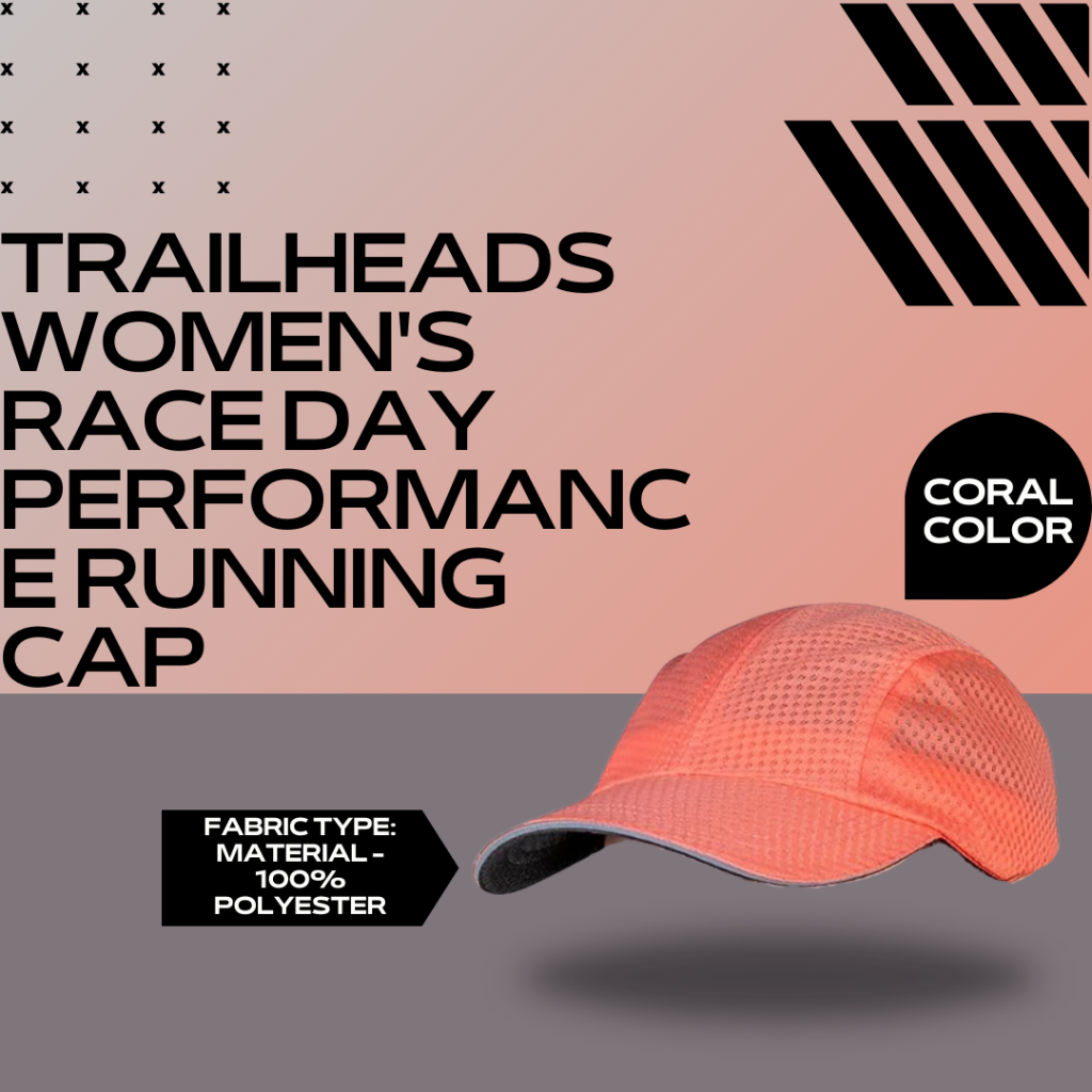 TrailHeads Women's Race Day Performance Running Cap