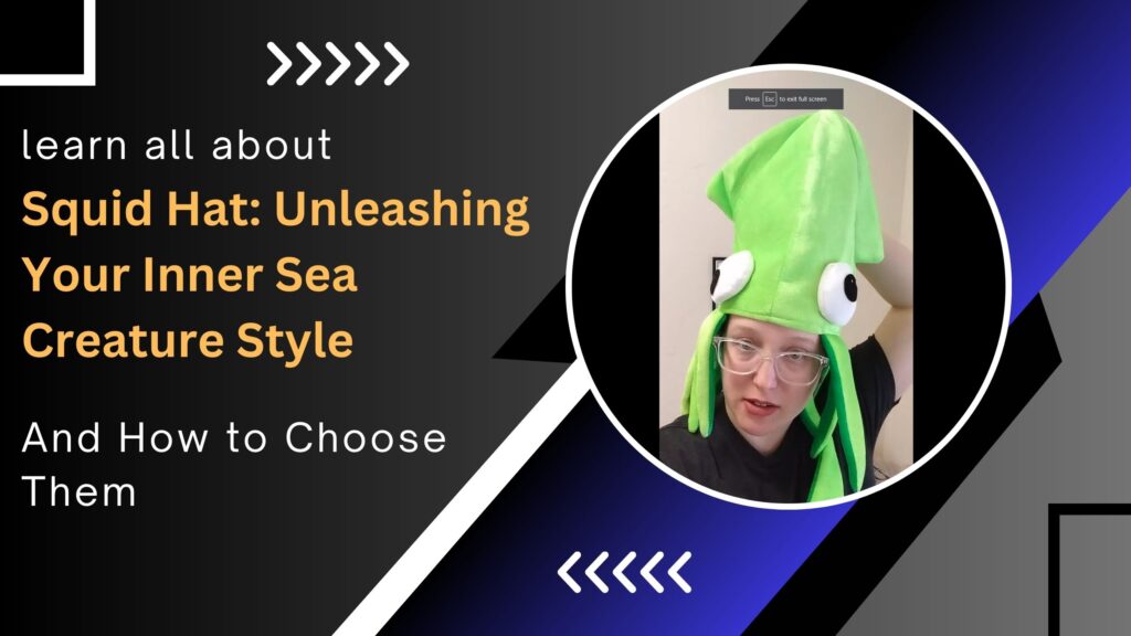 Squid Hat: Unleashing Your Inner Sea Creature Style