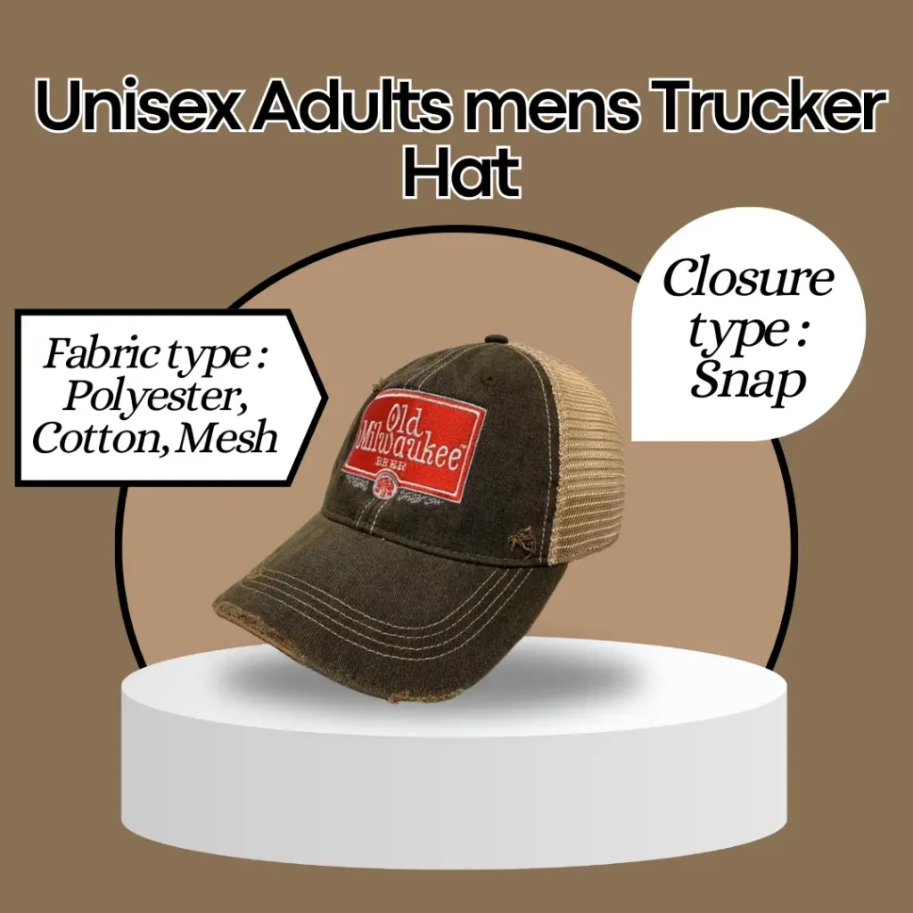 Unisex Adults mens Trucker