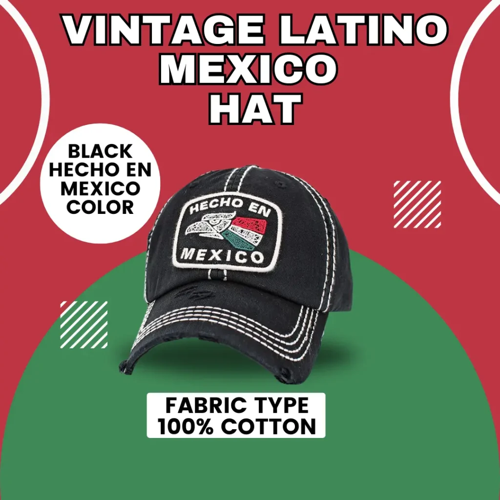 Vintage Latino Mexico HatVintage Latino Mexico Hat