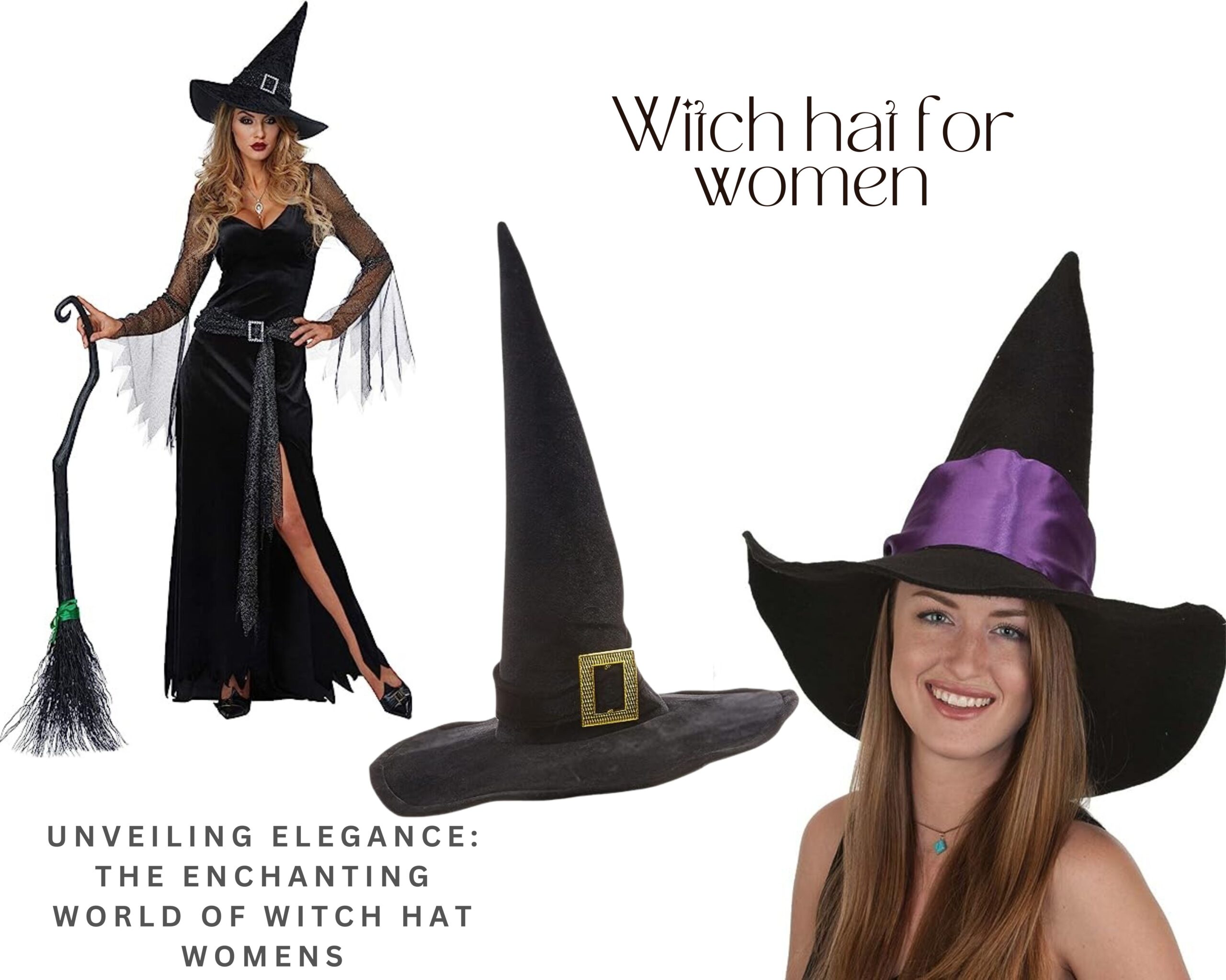 Witch hat for women