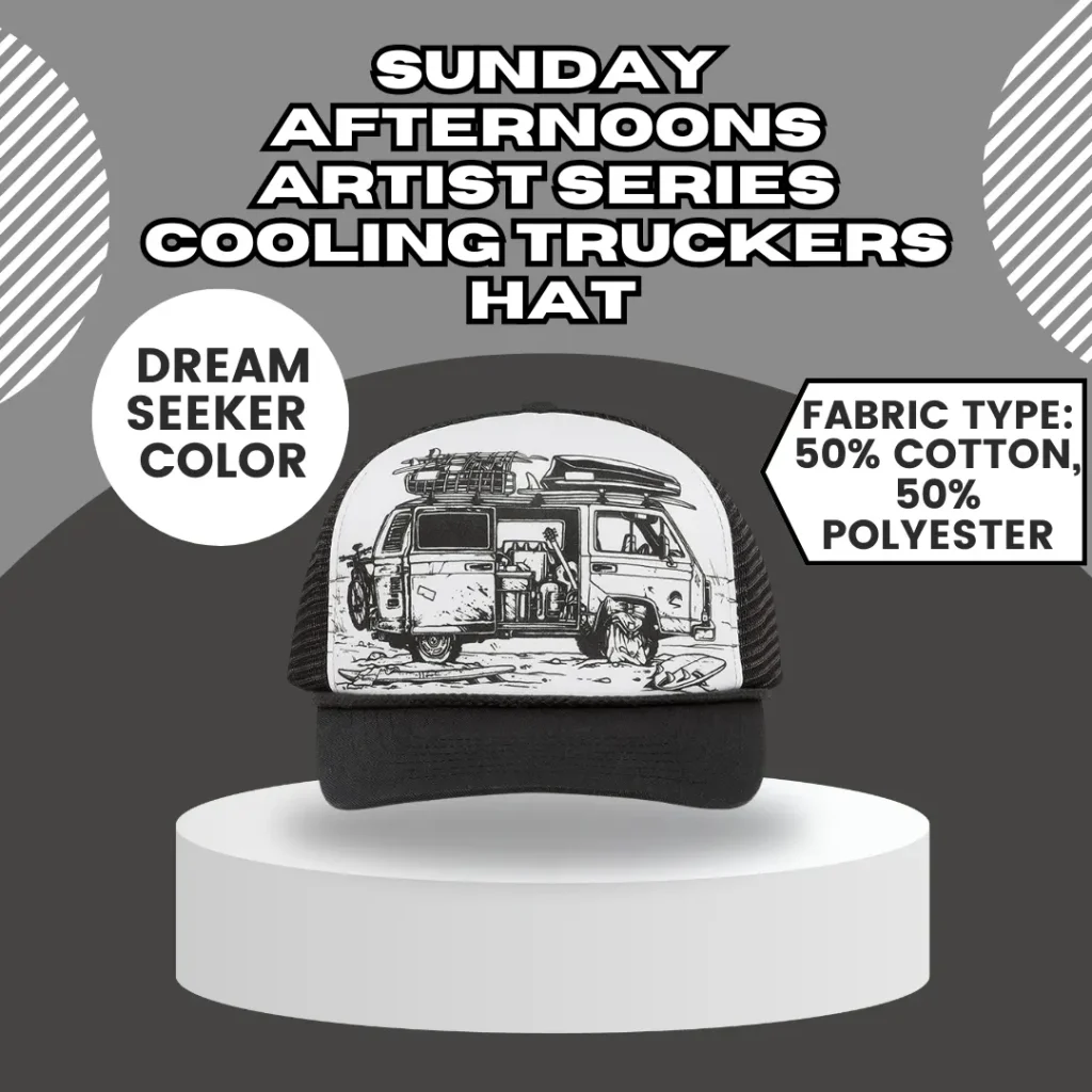 Sunday Afternoons Artist Series Cooling Truckers hat