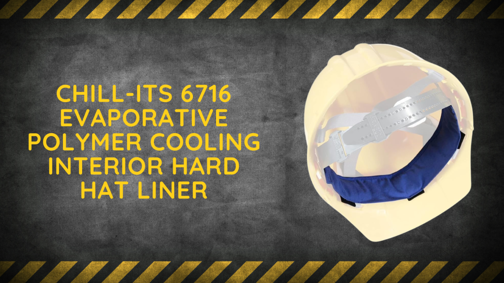 Chill-Its 6716 Evaporative Polymer Cooling Interior Hard Hat Liner